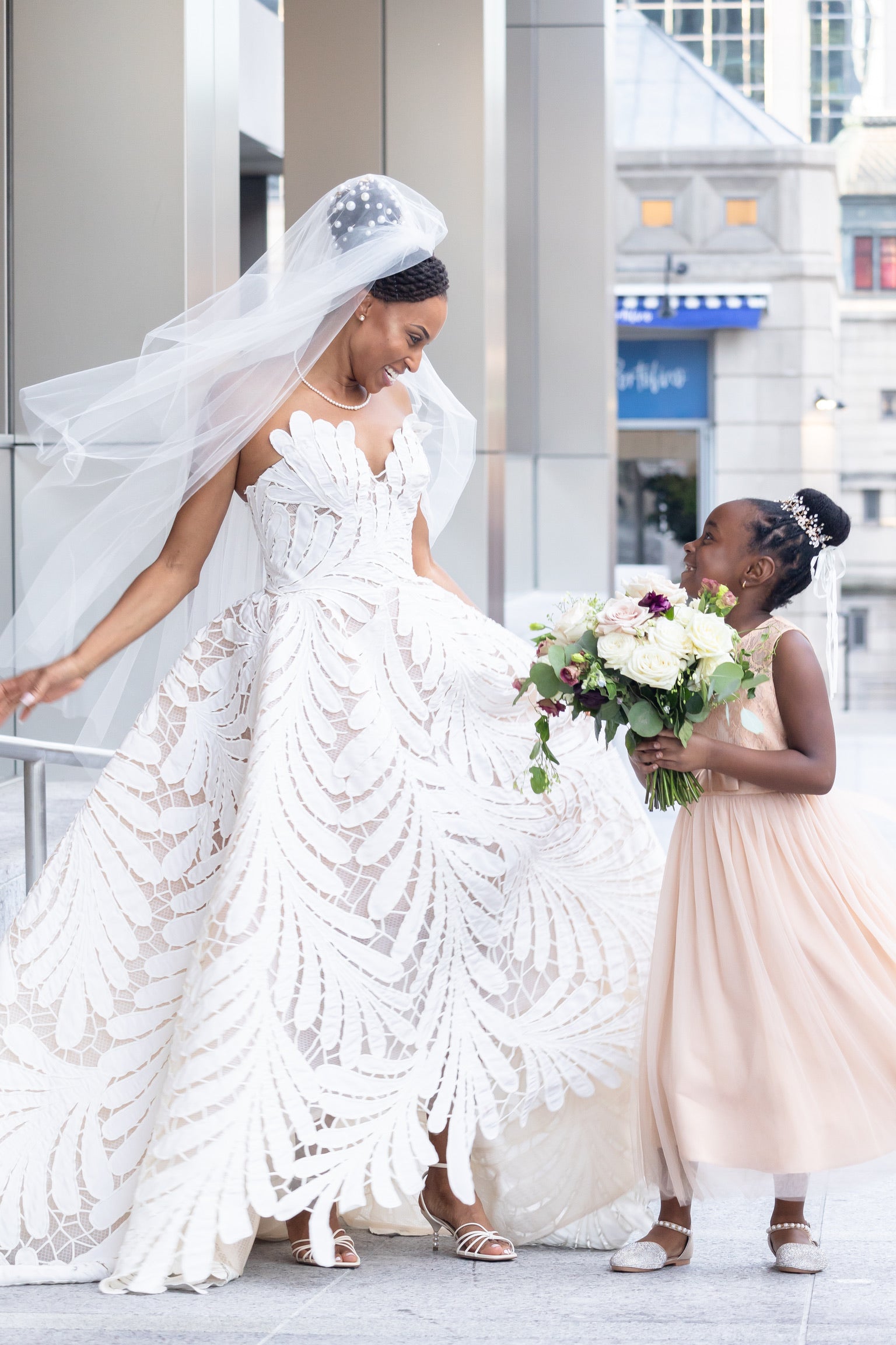 Oscar de la Renta Fern Fall 2019 Look 1 Nearly Newlywed