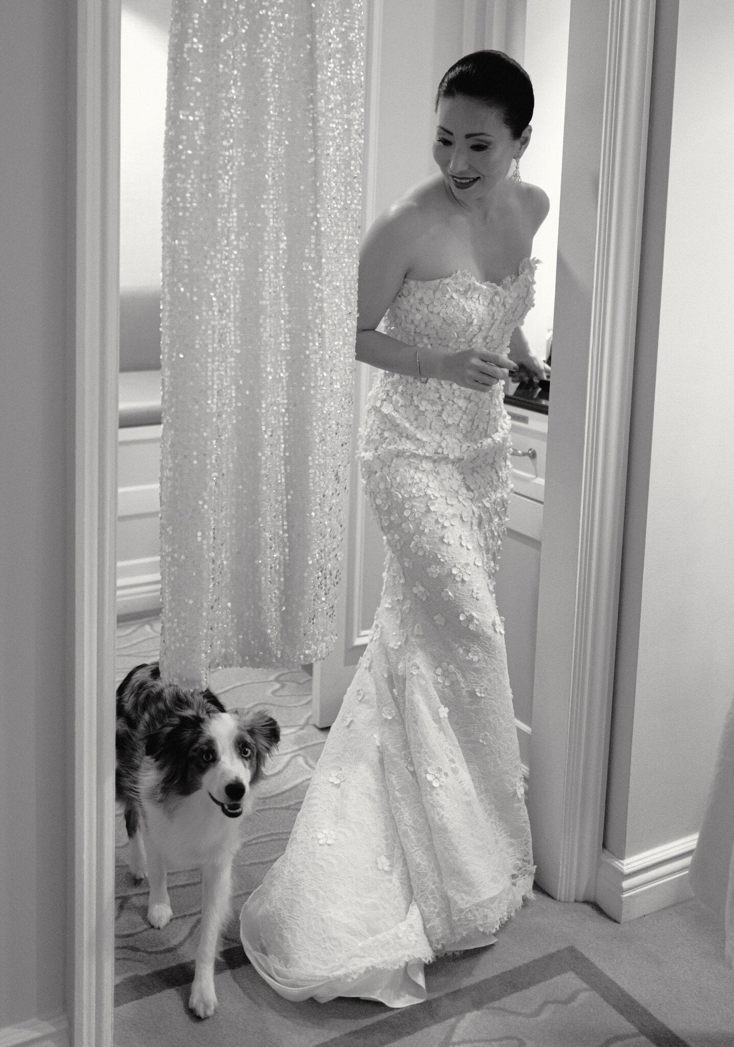 fitted lace wedding dress ForLove Bridal main image 1