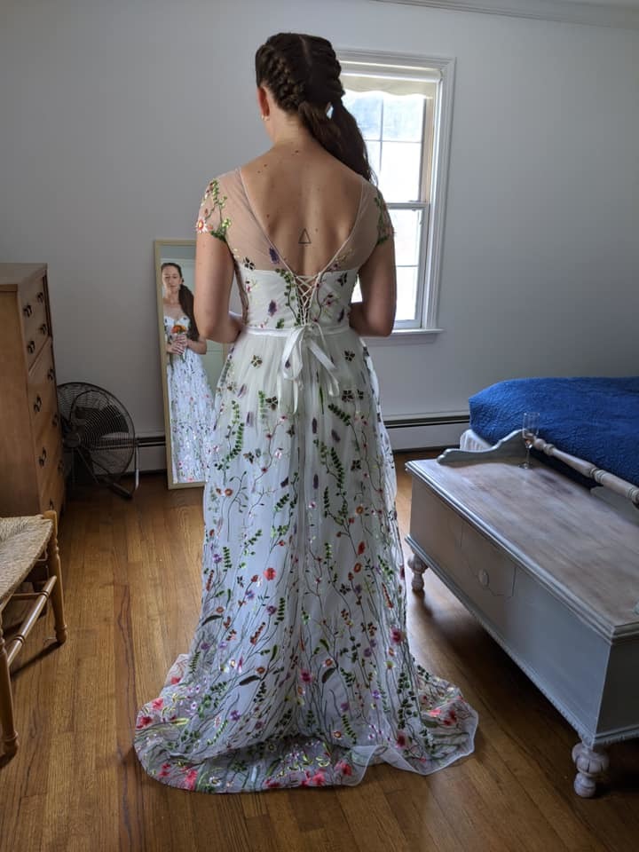 Floral wedding dresses 2019 best sale