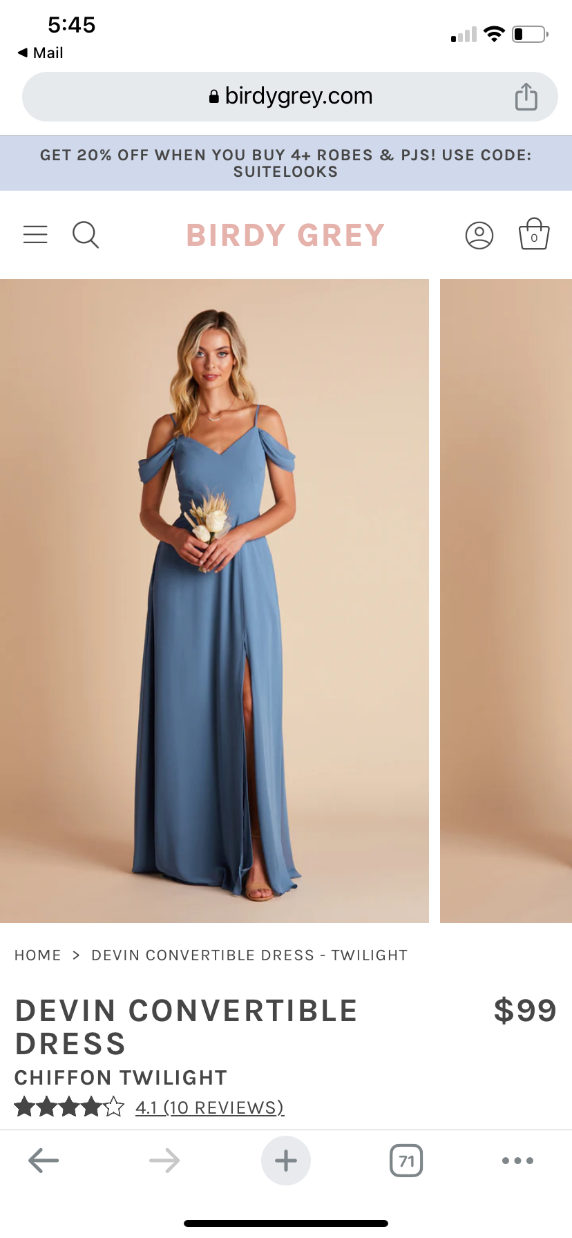 birdy grey bridesmaid dresses