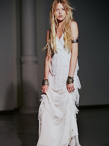 Other Erin Fetherston for Free People Tiered Lace Maxi – Nearly