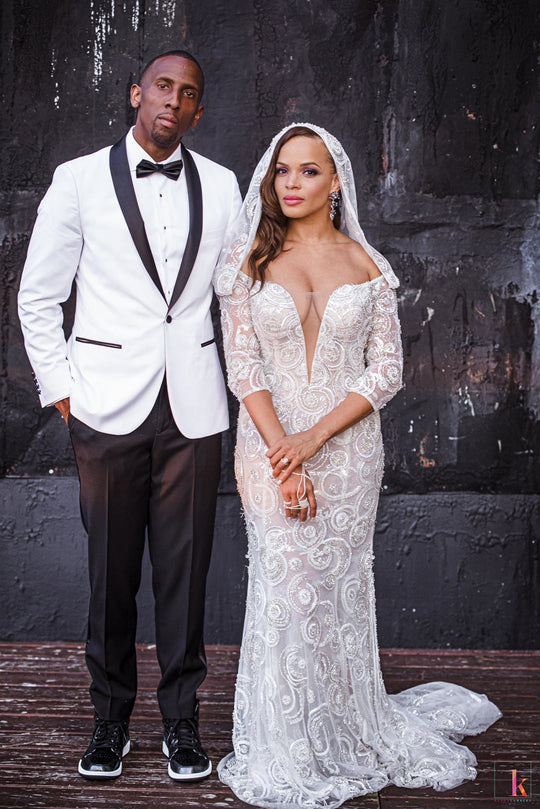 YSA Makino Off the Shoulder 3/4 Sleeves with Hood 69160