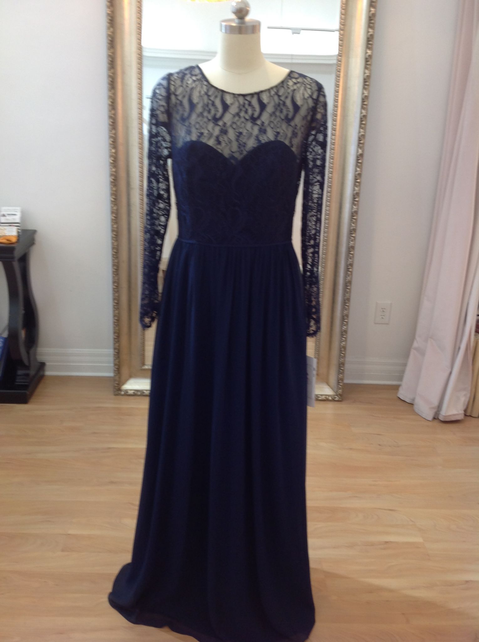 hayley paige blue dress Other Occasions 5751 – Nearly Newlywed Size:0 - XXS DAR0639-BO 5 Drawer Dresser for Bridal shop