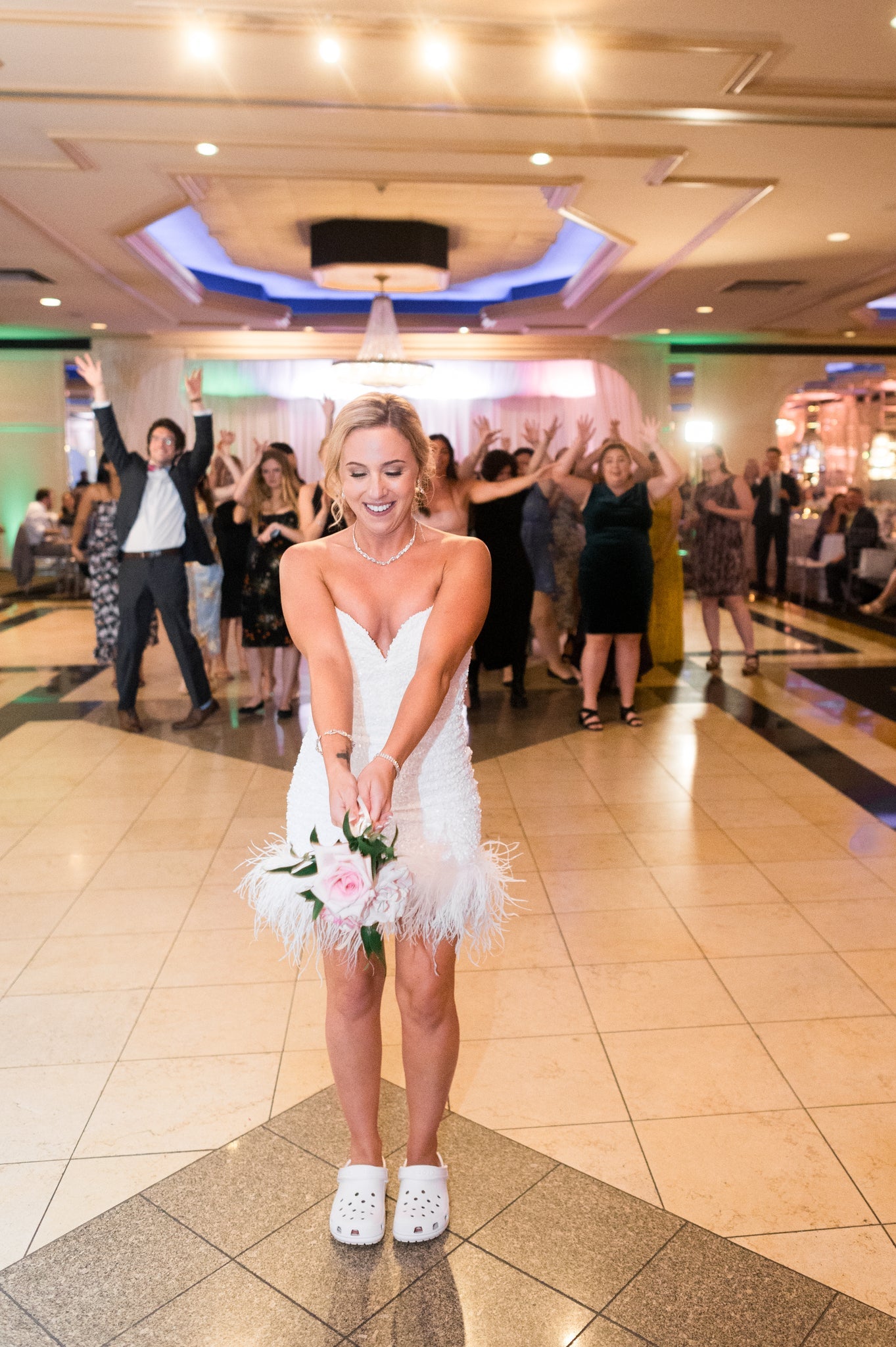 Other Ziva Strapless Sequin Mini Dress