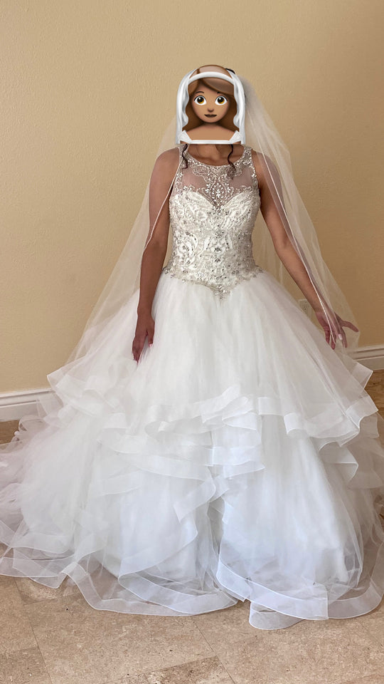 Private Collection Illusion Ballgown