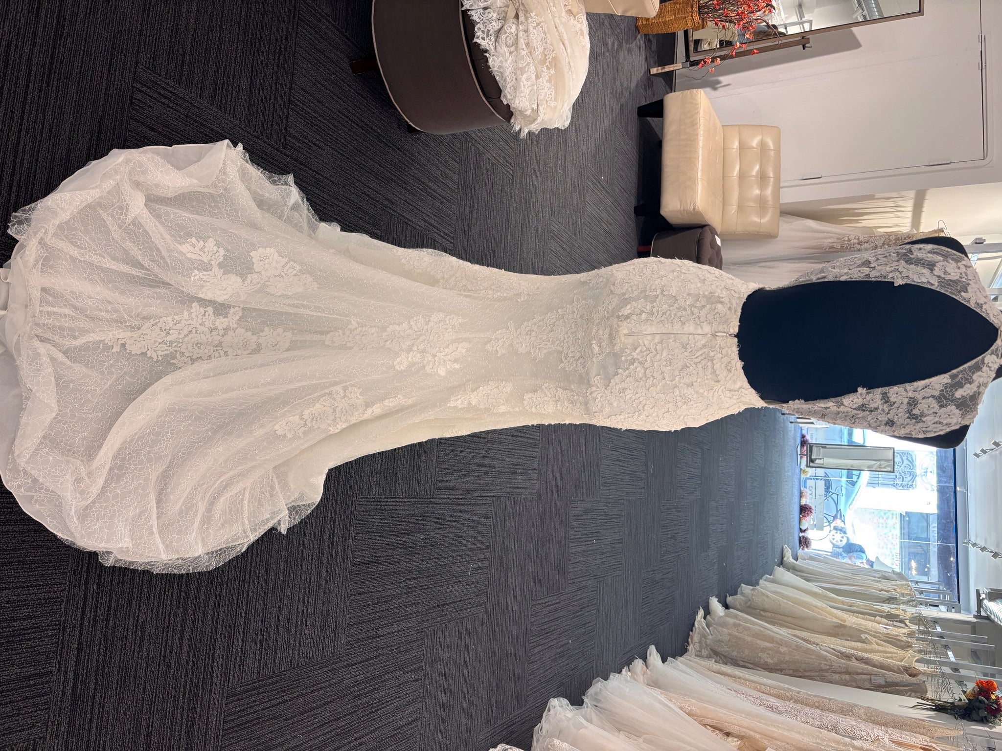 Pronovias White One Jensen – Nearly Newlywed