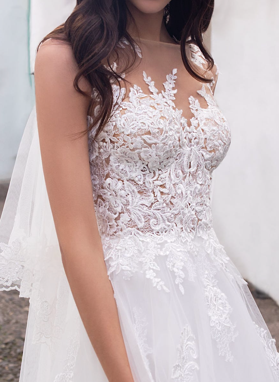 PRONOVIAS GANYMEDE ウェディングドレス Pronovias Ganymede – Nearly Newlywed