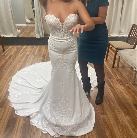 PRONOVIAS ✾ DRAIL 7-9号 マント有 Pronovias | Dress Lounge - aileen | Dress Lounge