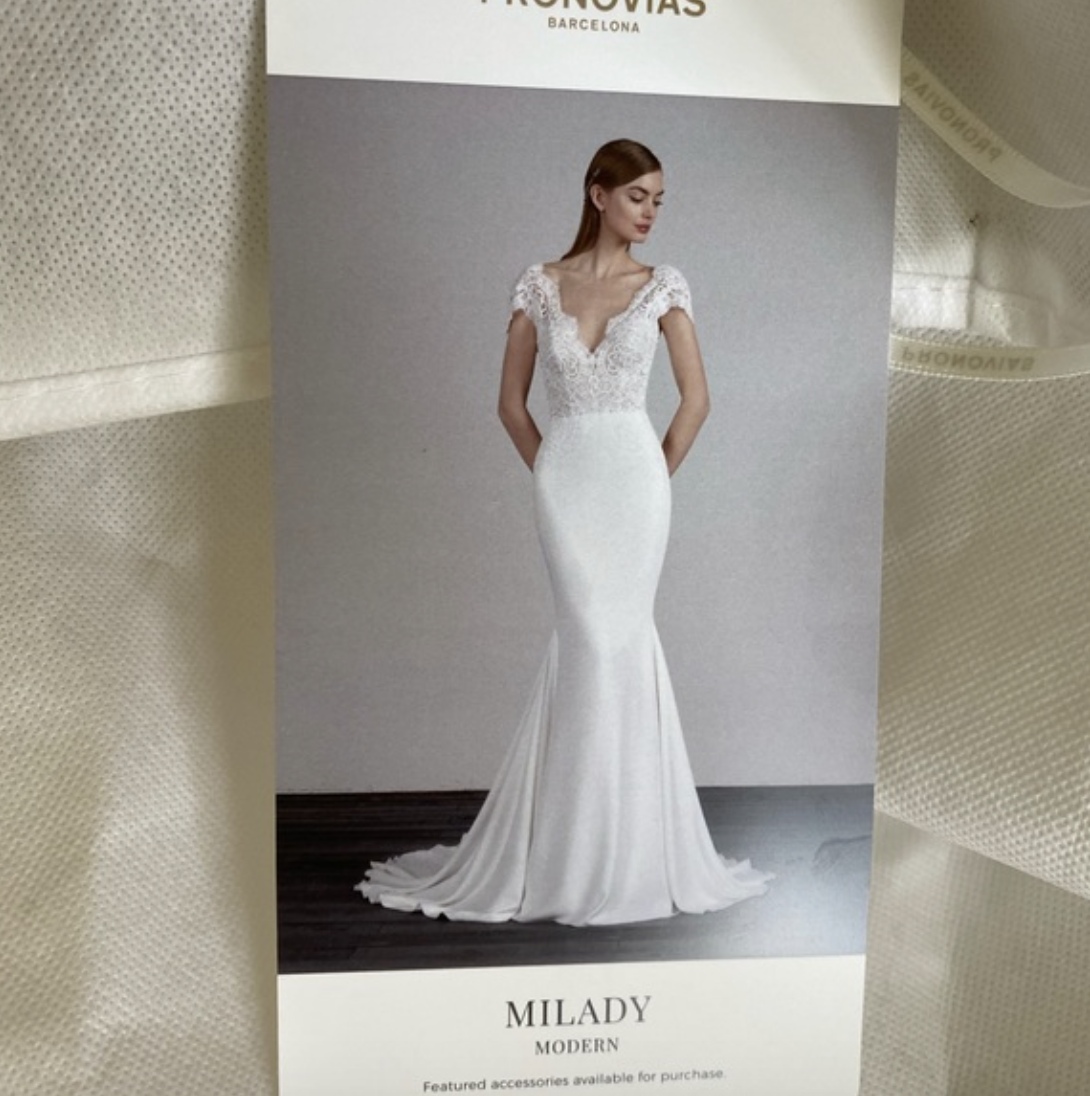 Pronovias milady wedding dress best sale