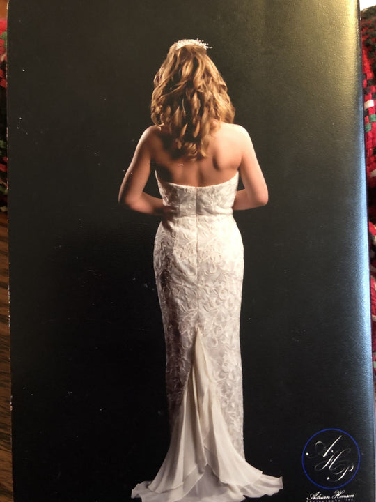 Reformation White Sequins & Pearls