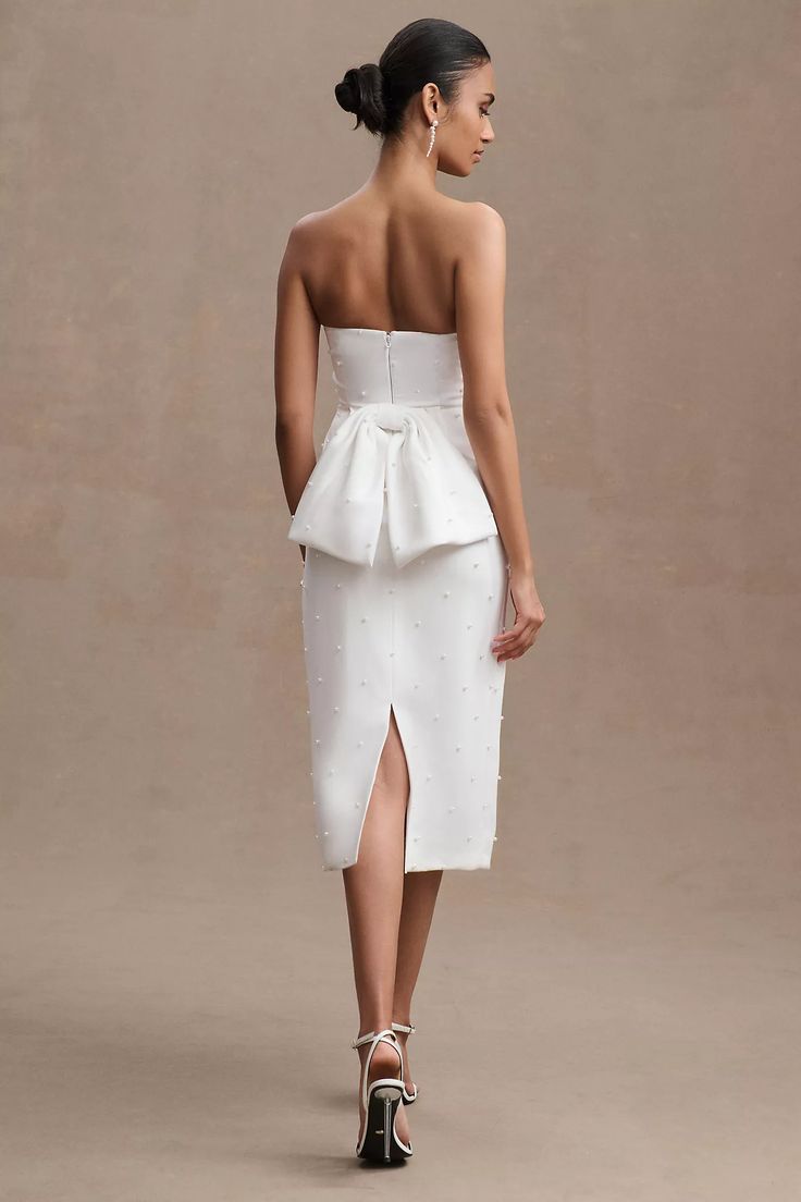 Sachin and Babi Gemma Pearl Midi – Nearly Newlywed
