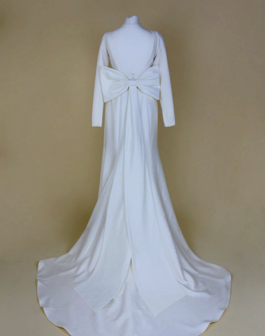 Sassi Holford Jodene Top with Saskia Bow and tails only. Mia Mia Anya skirt