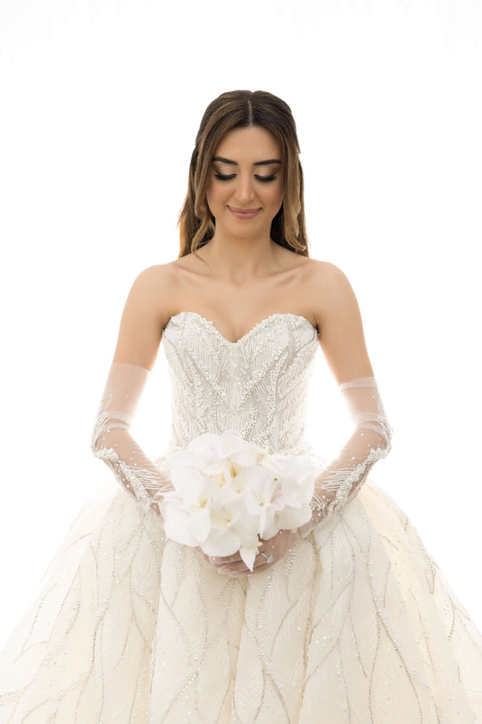 Steven Khalil  Princess Ballgown Wedding Gown