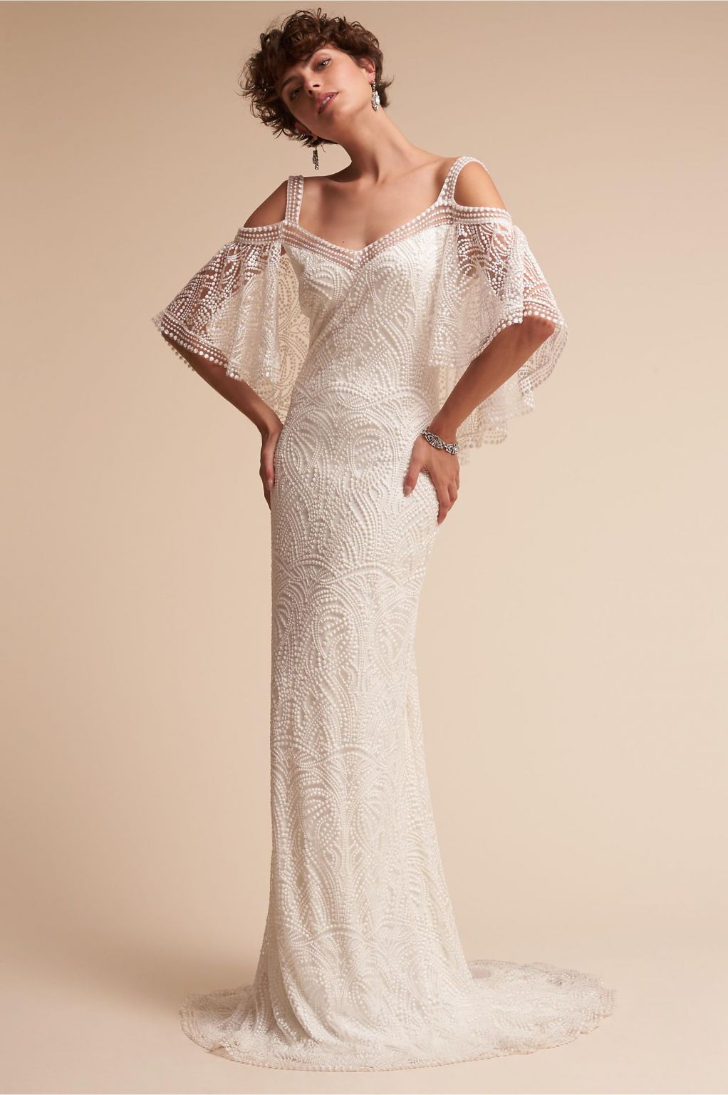 Tadashi Shoji Kenna Gown BHLDN – Nearly Newlywed