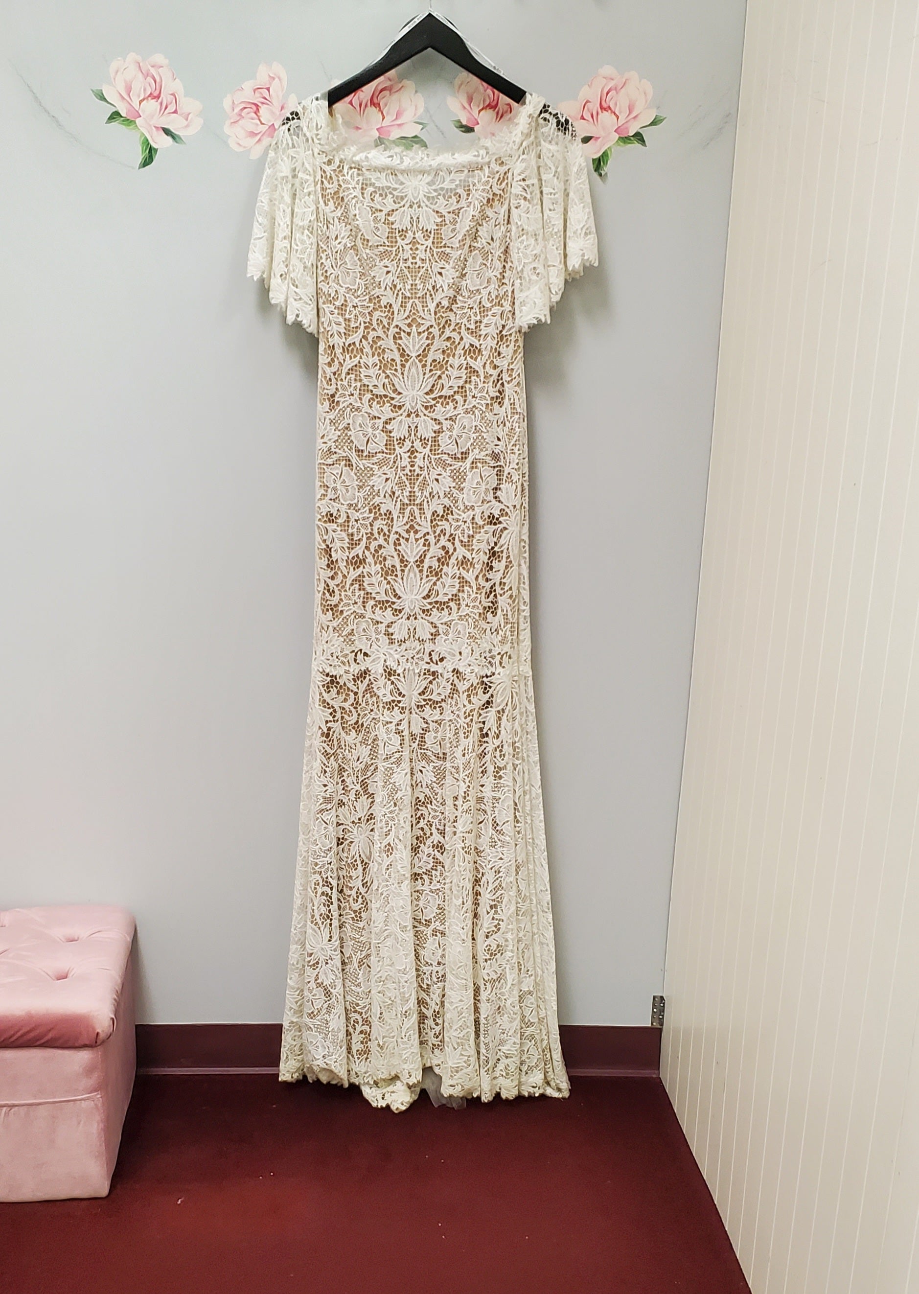 【新品未使用】Tadashi Shoji Bridal レースドレス 新品未使用】Tadashi Shoji Bridal レースドレス