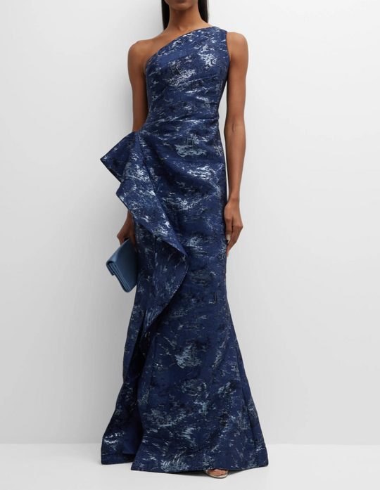 Teri Jon One Shoulder