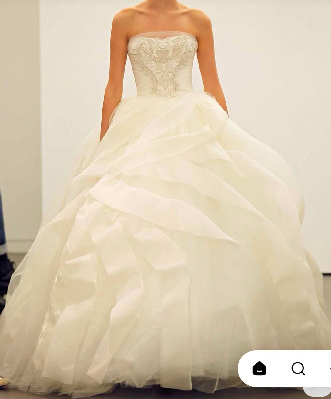 【最終値下げ!!2/1まで!!】 VERA WANG LIESEL US4 Vera Wang Liesel – Nearly Newlywed