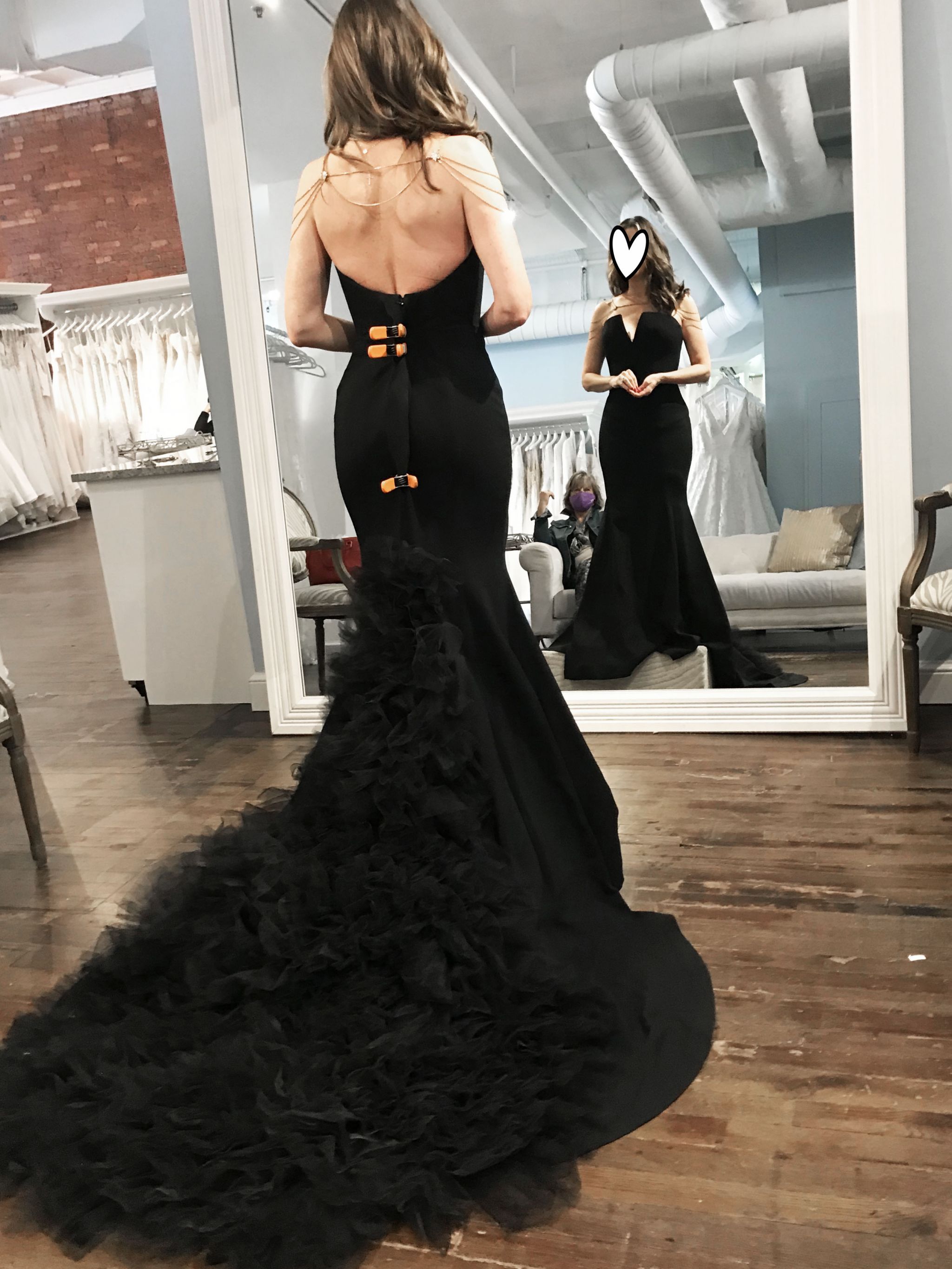 Tulle Dress Princess Vera Wang Black Dress Appliqued Tulle A-Line