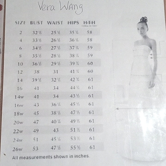 Vera Wang White VW351178 – Nearly Newlywed - Main Image