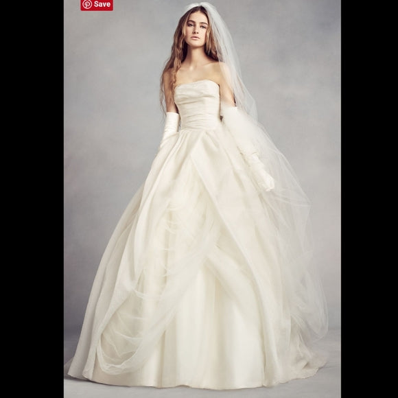 white by verawang VW351178 ウェディングドレス Vera Wang White VW351178 – Nearly Newlywed