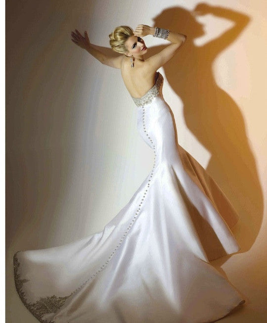 Victor Harper Silk Mikado Strapless