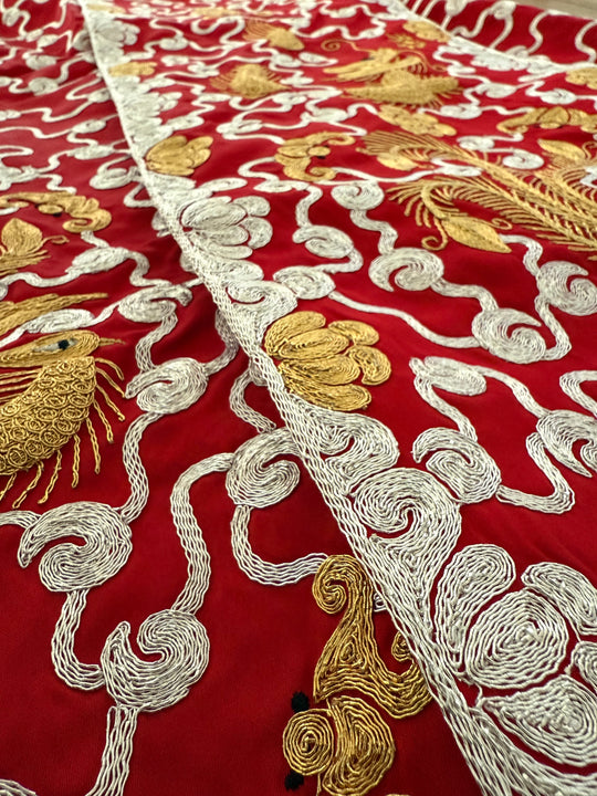 Vintage Traditional Chinese Qun Kwa