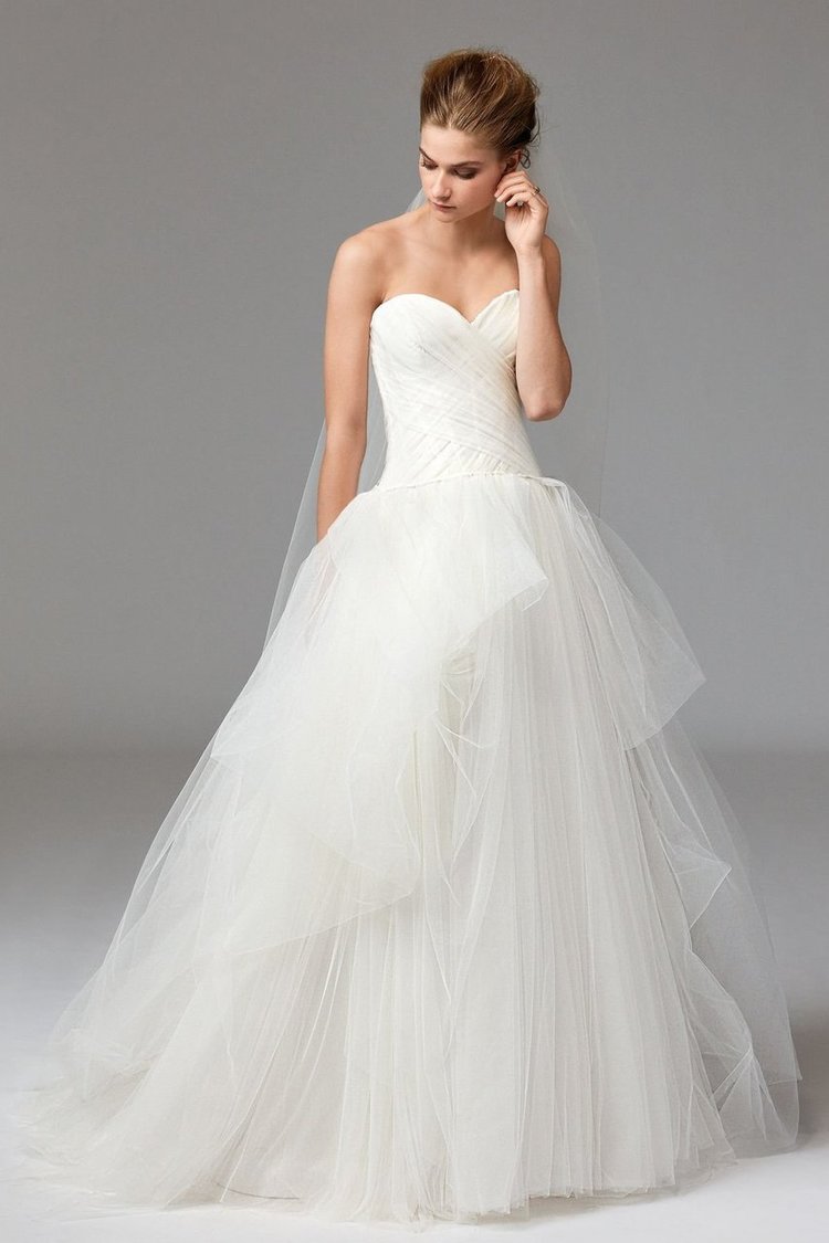 watters drop waist wedding dress Watters Pia (1085B)