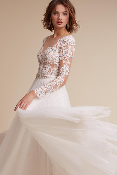 Watters Rhea Bodysuit BHLDN – Nearly Newlywed 