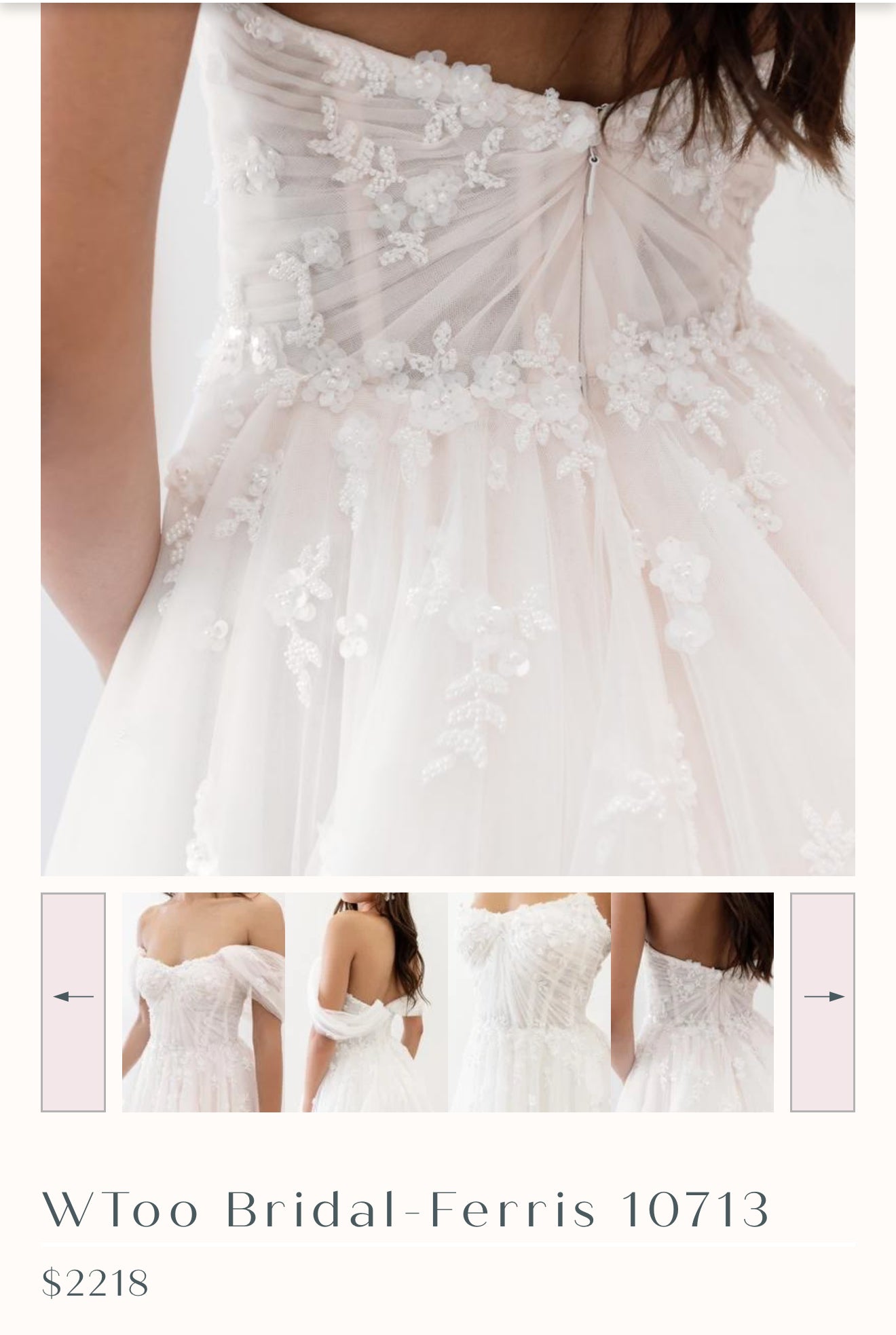 Wtoo Wedding Dresses For Sale – Nearly Newlywed