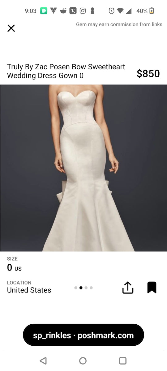 Zac Posen Truly Bow dress