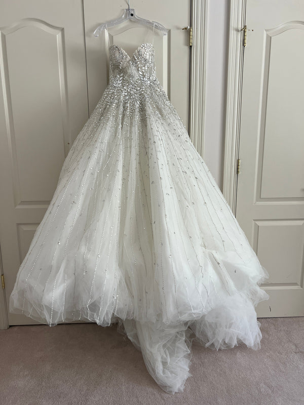 Zuhair Murad Sparkling Strapless Sweetheart Ball Gown – Nearly