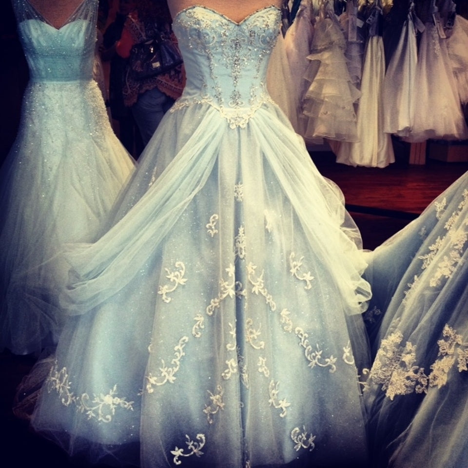 Fairy Tale Diamond Cinderella Wedding Dresses For Rent ONLY