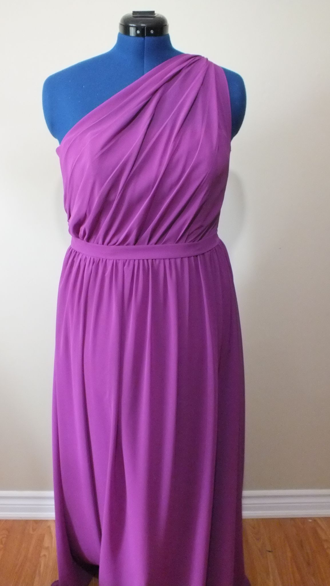 alfred angelo purple bridesmaid dress Alfred Angelo 7376 main image 1