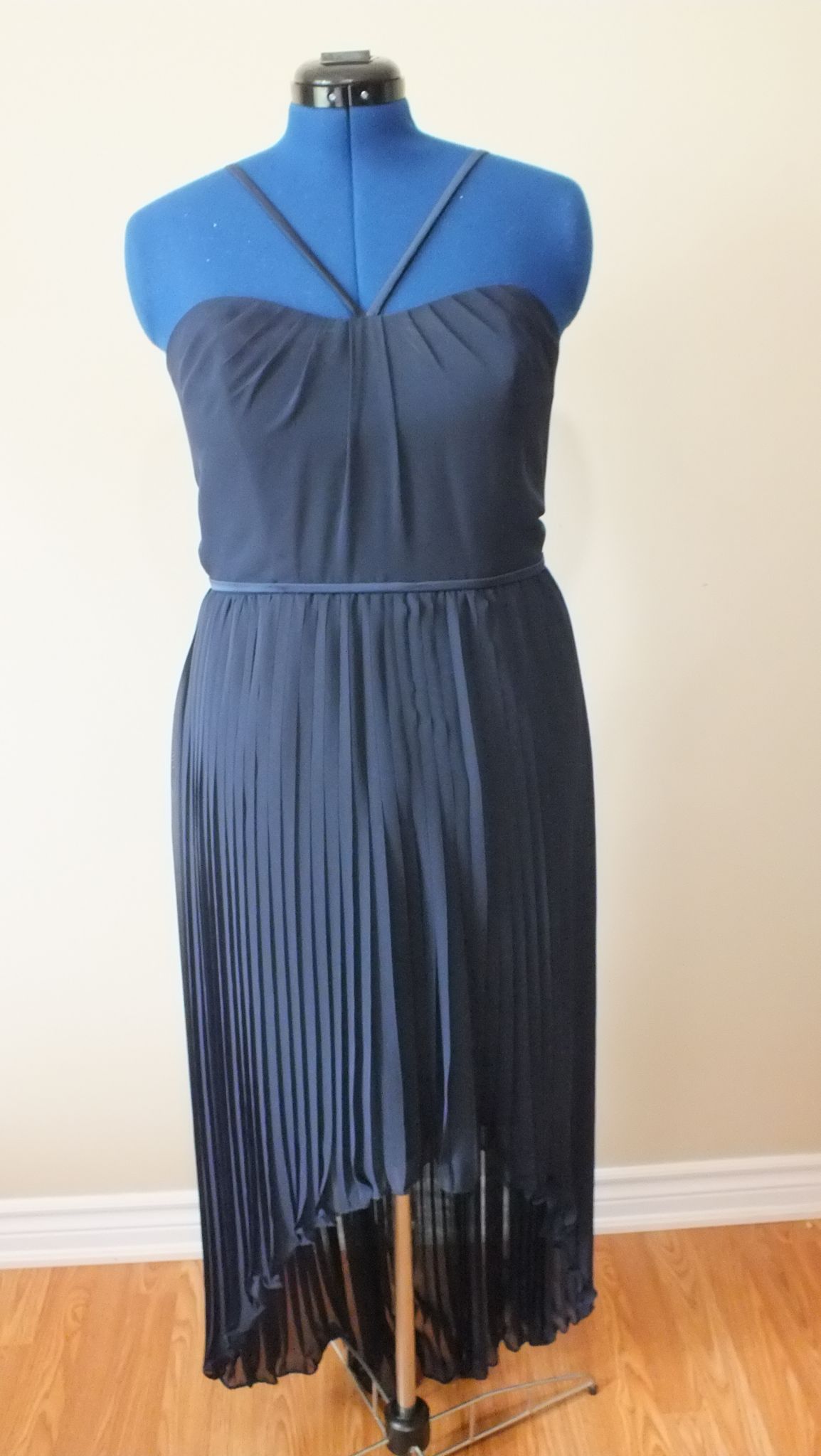 alfred angelo navy blue dress Alfred Angelo Navy Blue Strapless Bridesmaid