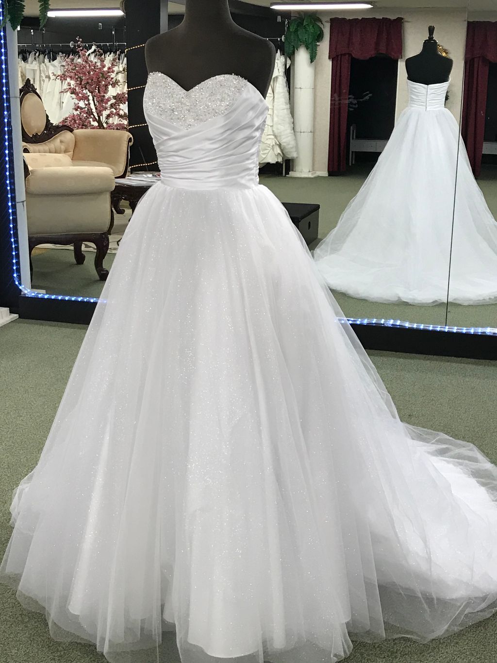 Princess Cinderella White Dress Alfred Angelo 205 Disney