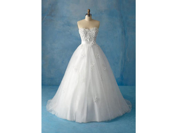 Bridesmaid Alfred Angelo Snow White Ball Gown Alfred Angelo Snow