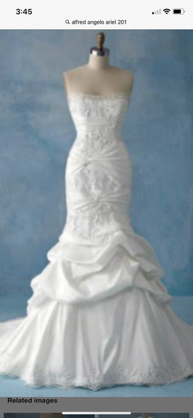 Alfred angelo shop ariel wedding dress