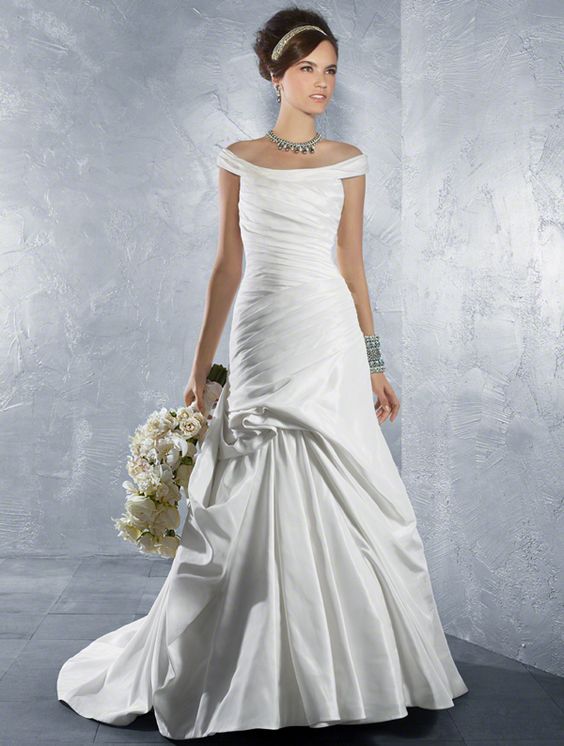 Alfred Angelo One Shoulder Dress