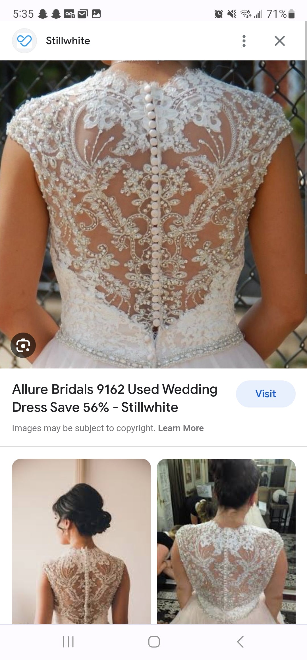 Allure bridal cheap 9162