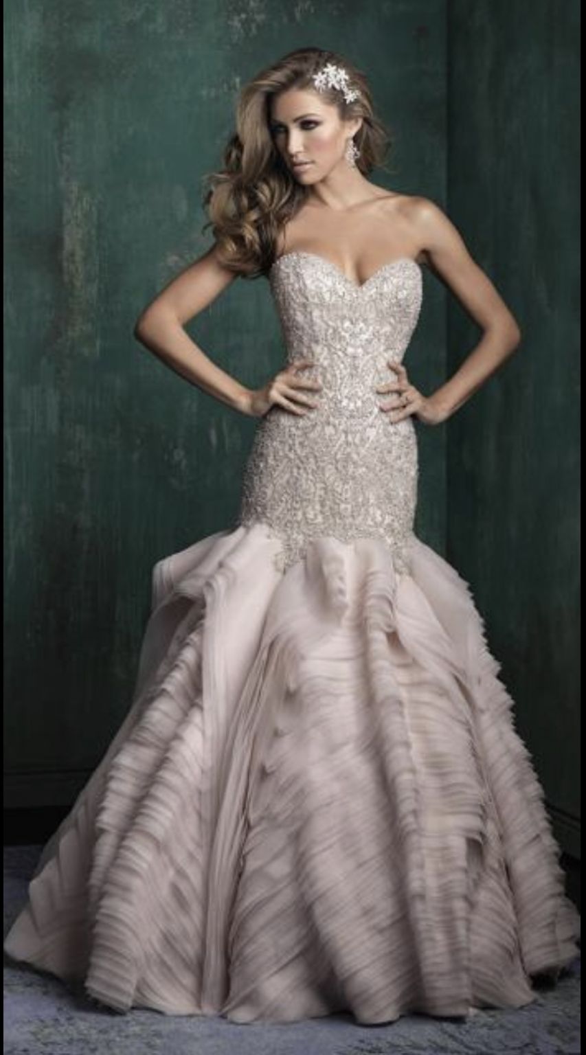 allure c246 wedding dress pre owned