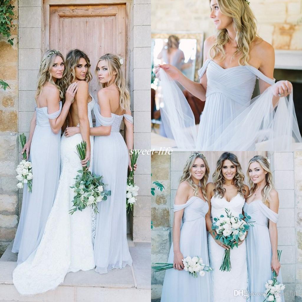 Amsale Dove Bridesmaid Dresses