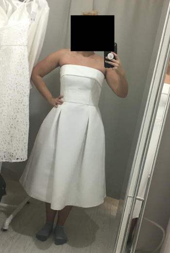 Amsale LW140 - Faille Dress