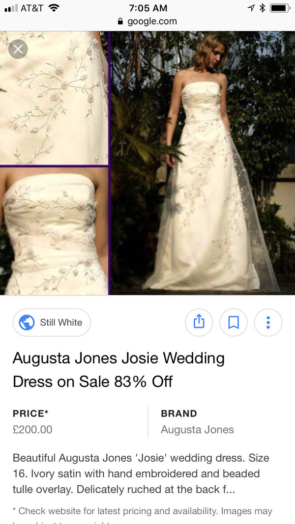 Augusta Jones Josie – Nearly Newlywed