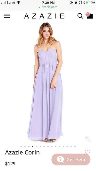 Azazie sales corin dress