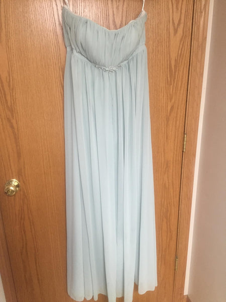 Bari Jay Misty Blue Bridesmaid Dresses