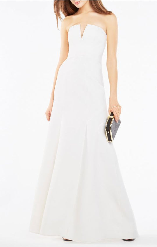 BCBG MAXAZRIA Michaella Strapless Gown