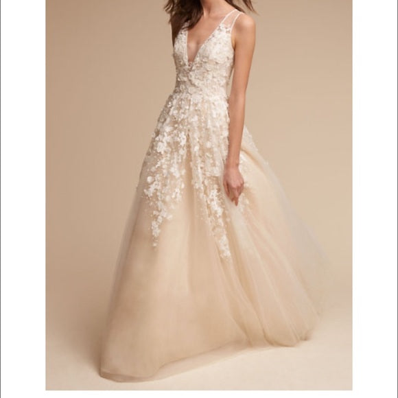 BHLDN Ariane Gown – Nearly Newlywed