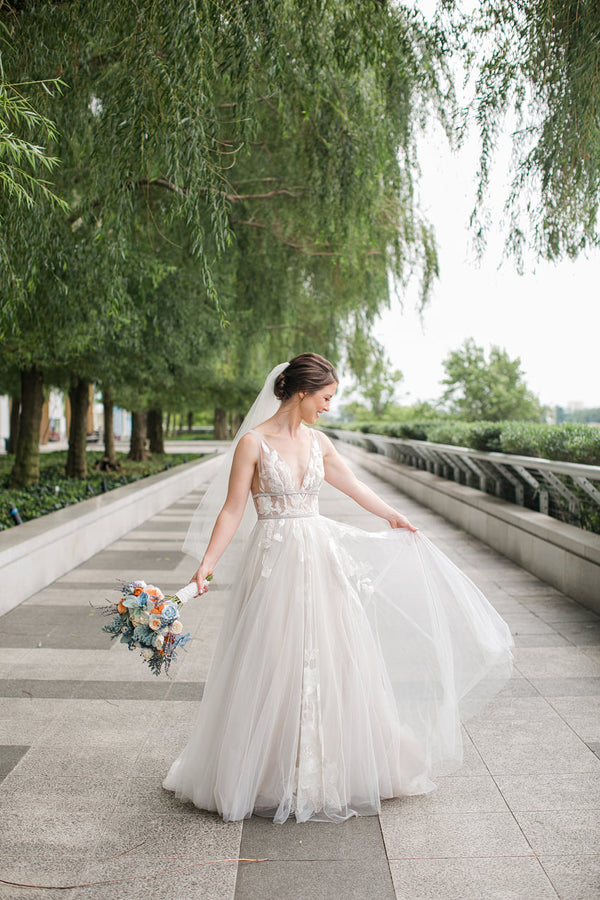 BHLDN Willowby by Watters Hearst Gown โ Nearly Newlywed