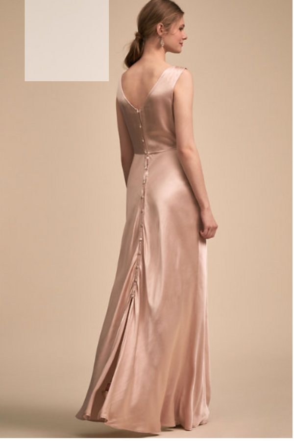 Bhldn ghost london alexia dress top blush