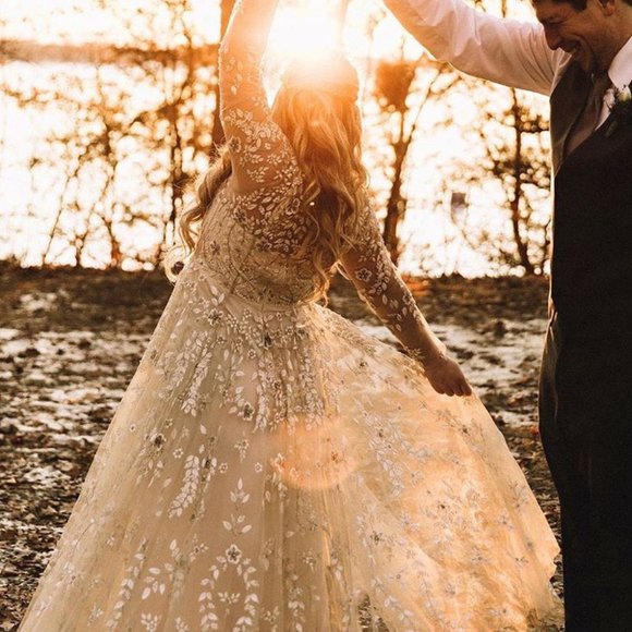 BHLDN Golden Hour Gown – Nearly Newlywed - Main Image